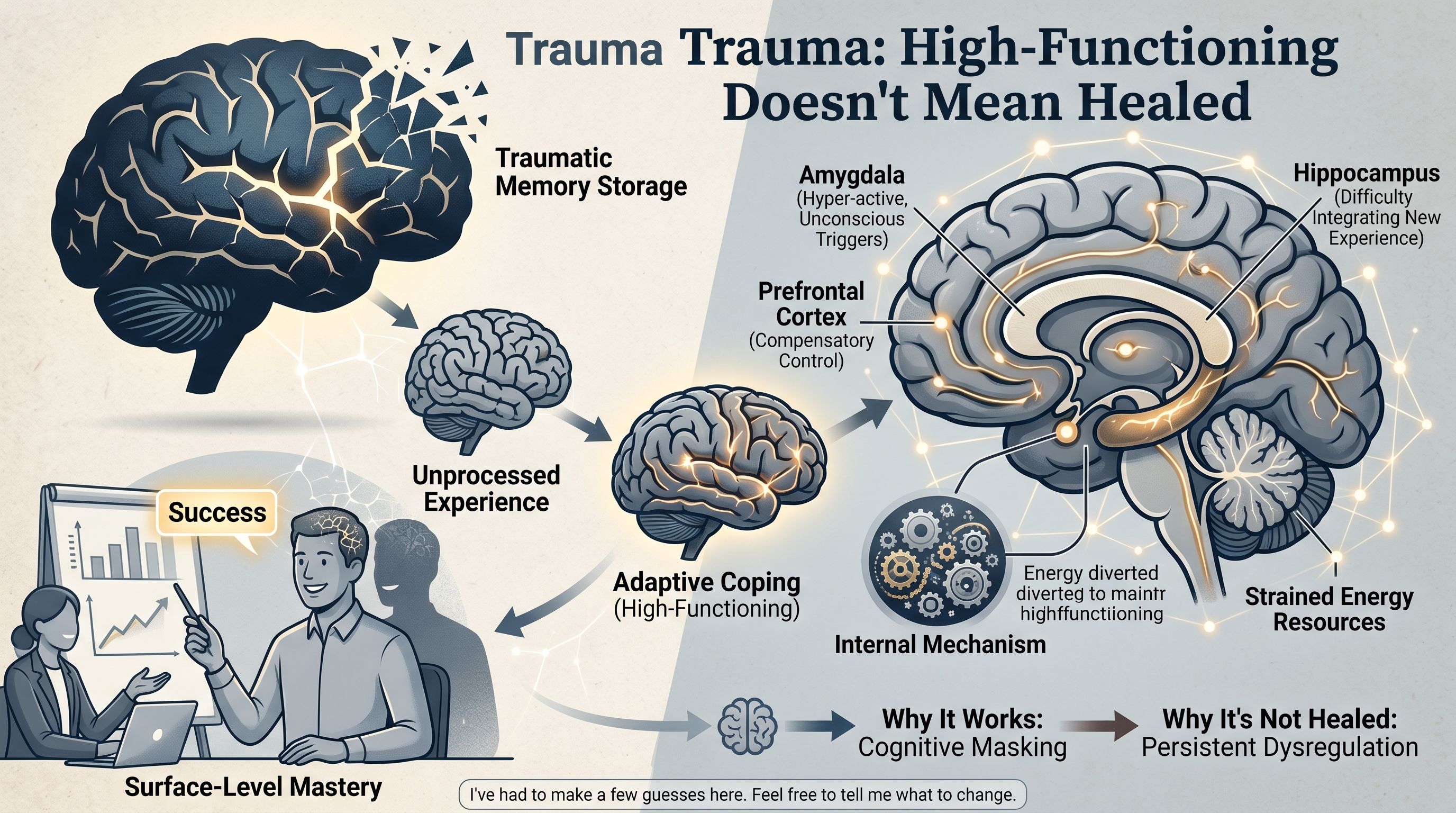 High-Functioning Doesn't Mean Healed